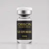Orion Peptides CJC-1295 No DAC 10mg research vial with black and gold label